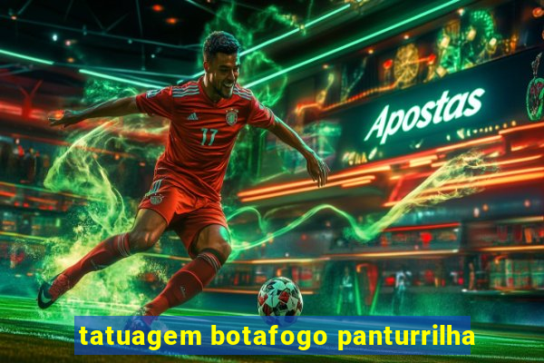 tatuagem botafogo panturrilha